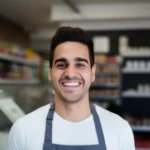 portrait photo du client homme qui témoigne